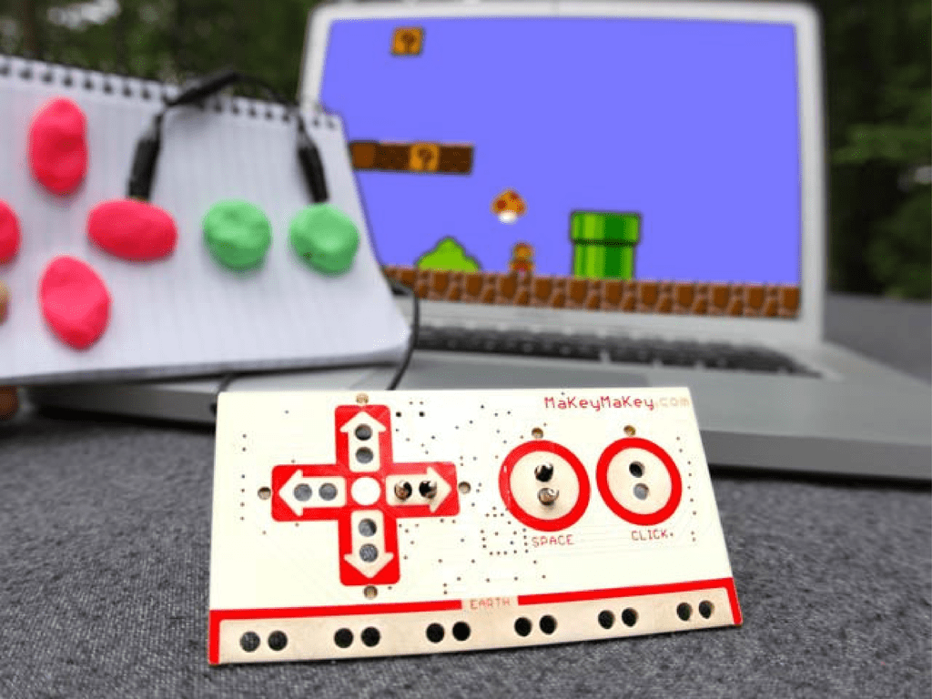 controller made with play-doh